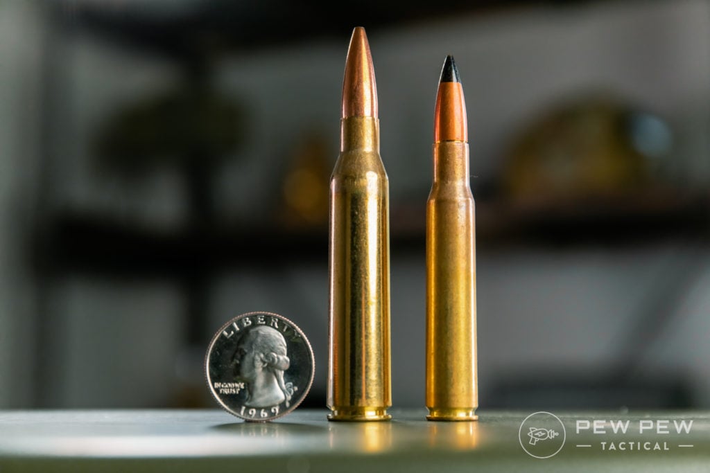 .338 Lapua vs .30-06 Black Tip