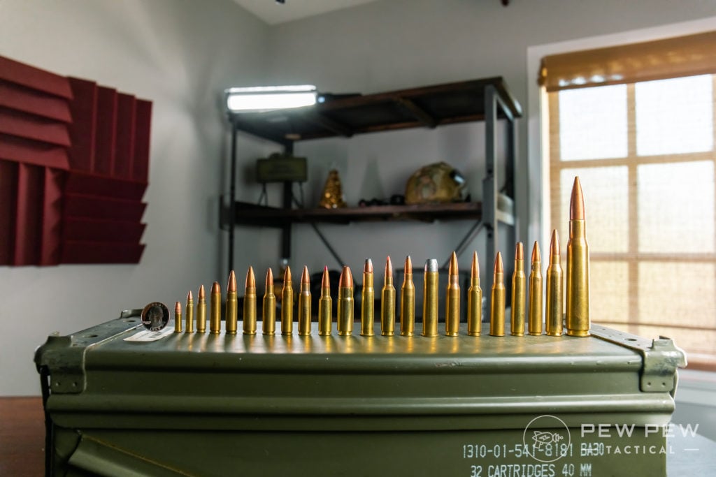 Common Calibers in Room