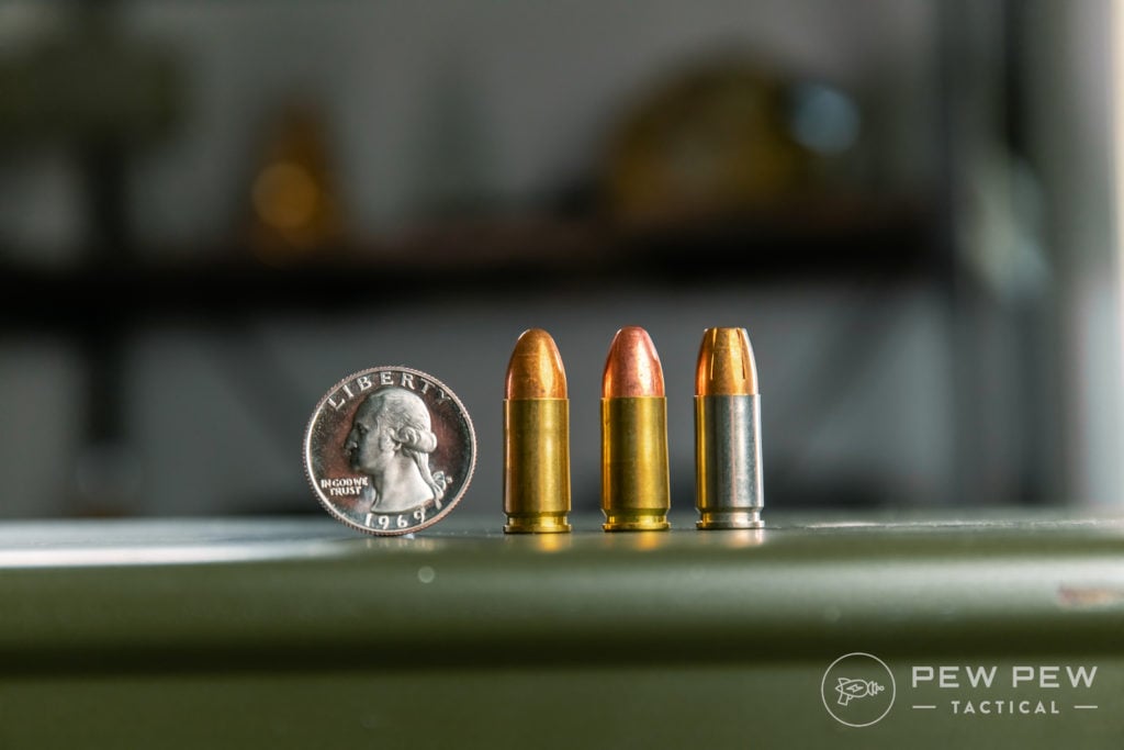 9mm (115gr vs 124gr vs 147 HP)