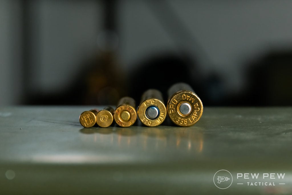 Different types of bullets before and after impact : r