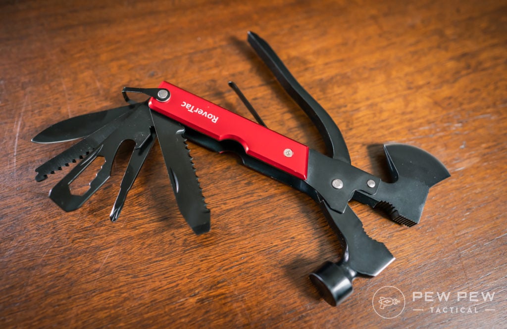 Rovertac Multitool, Opened