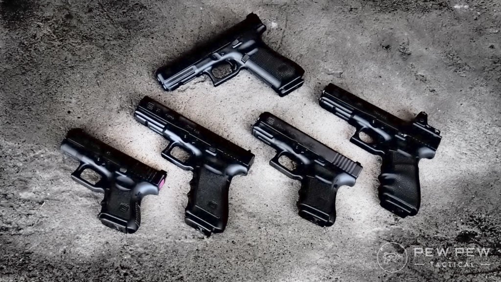 Set of Glocks