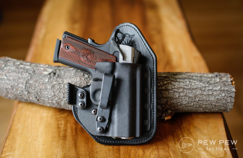 EMP in Hidden Hybrid Holster, Appendix ,Single Clip