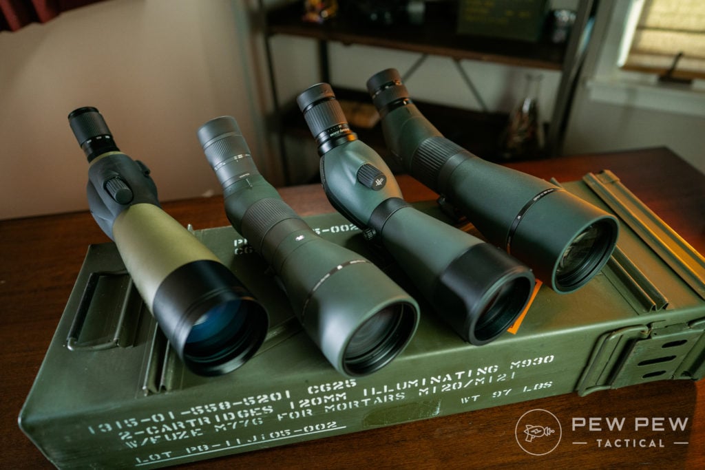 Spotting Scope Distance Chart