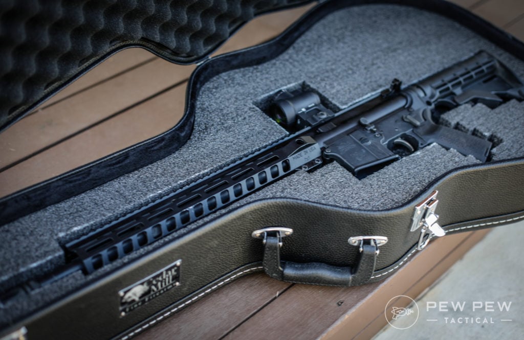 Case Club AR15 Rifle Carry Case for Rifle, Pistol & Magazines