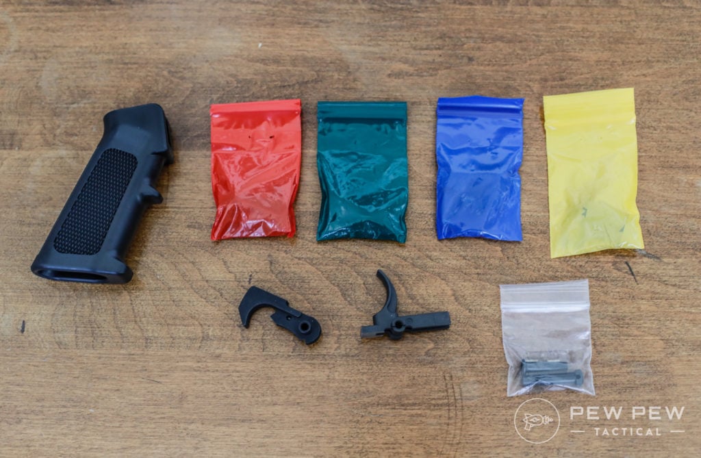 CMMG LPK with Colored Baggies