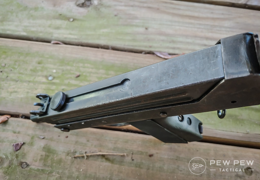 Cobray M11 top view