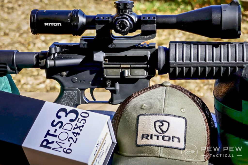 An accurate combo Rock River Arms AR and Riton Optics