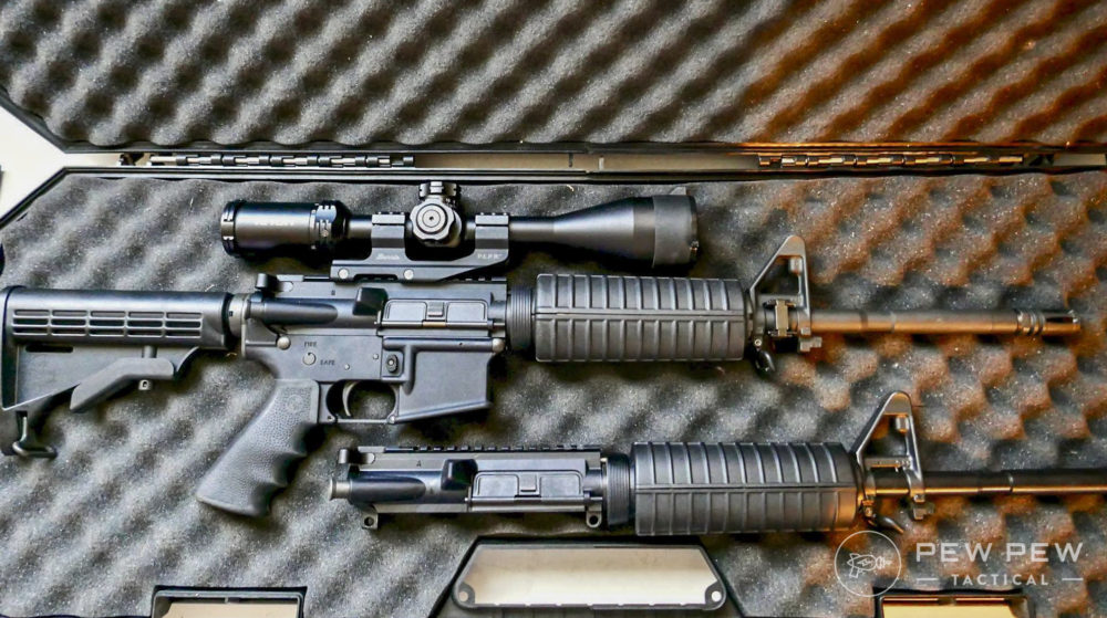 Riton Scope on Rock River Arms rifle and Palmetto State Armory Freedom Upper Ready For Testing
