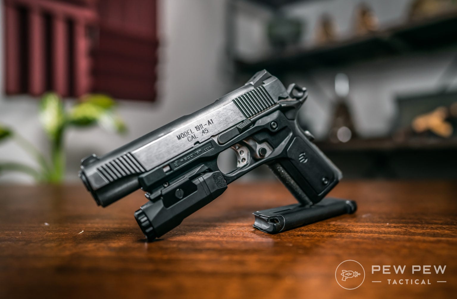 [How To] Add a Light/Laser to Your NonRailed 1911 Pew Pew Tactical