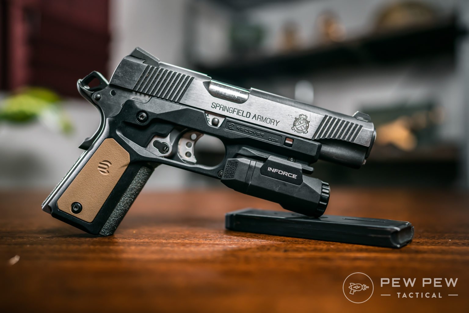 [How To] Add a Light/Laser to Your NonRailed 1911 Pew Pew Tactical