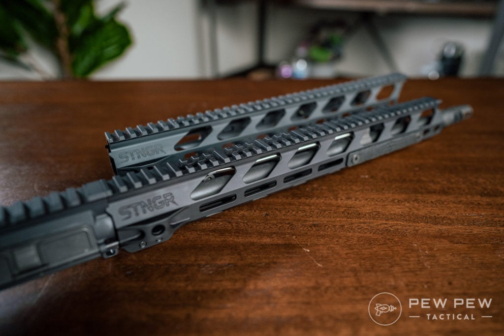 STNGR Handguard Cutouts