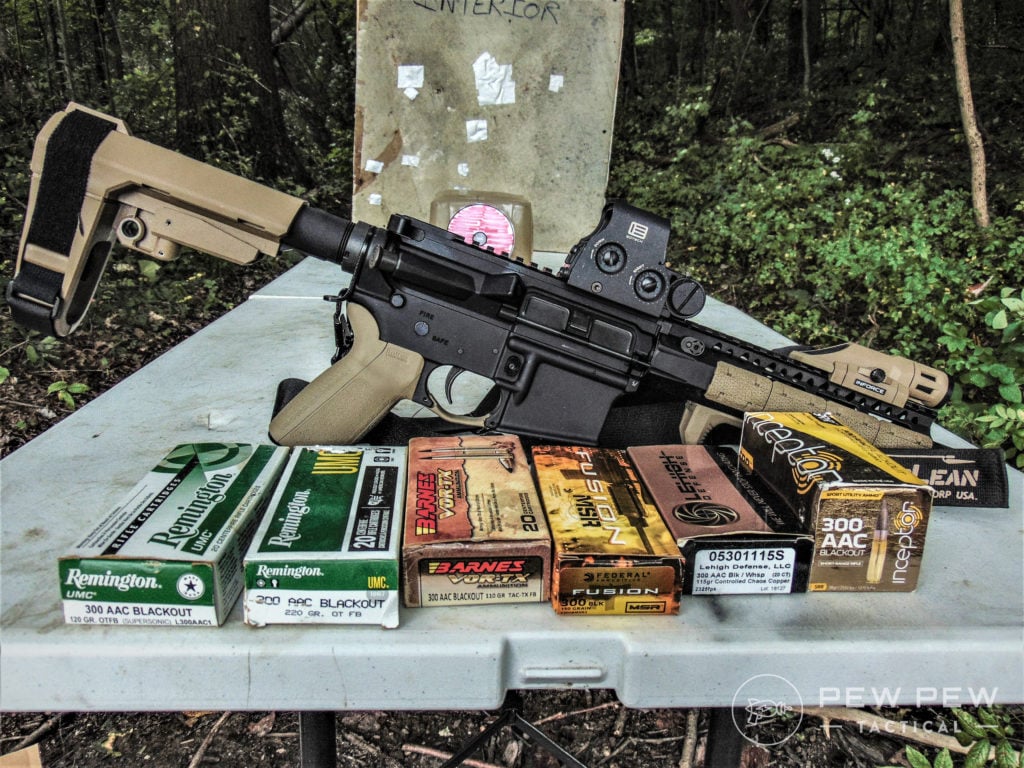 .300 BLK 123gr vs 200gr