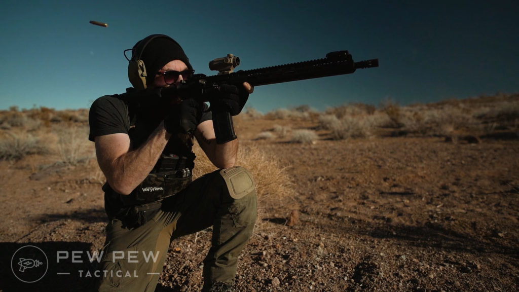 Primary Arms ACSS 1x Prism Fired While Kneeling