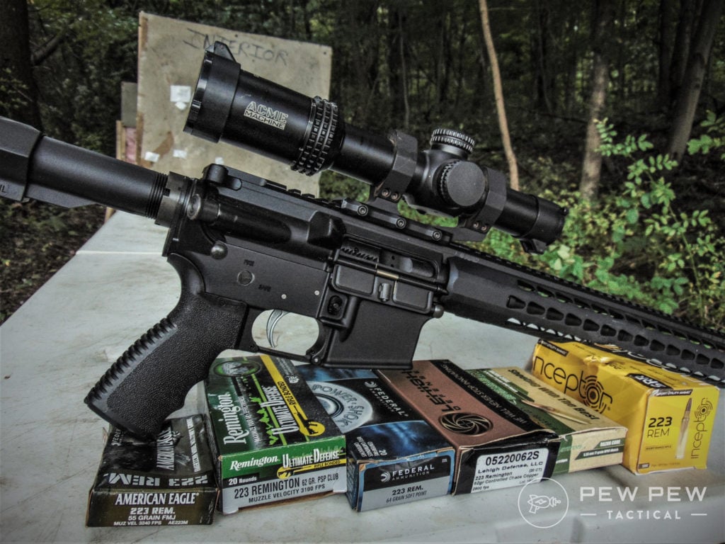 hd overpen testing 5.56 rifle