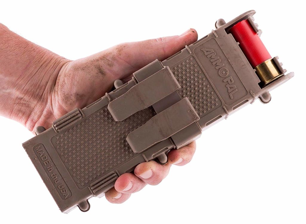 5-Round Tactical Shotgun Shell Holder - Adhesive Side Saddle Ammo Carrier For Quick Reloads