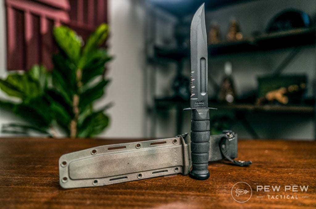 Ka-Bar full size with sheath