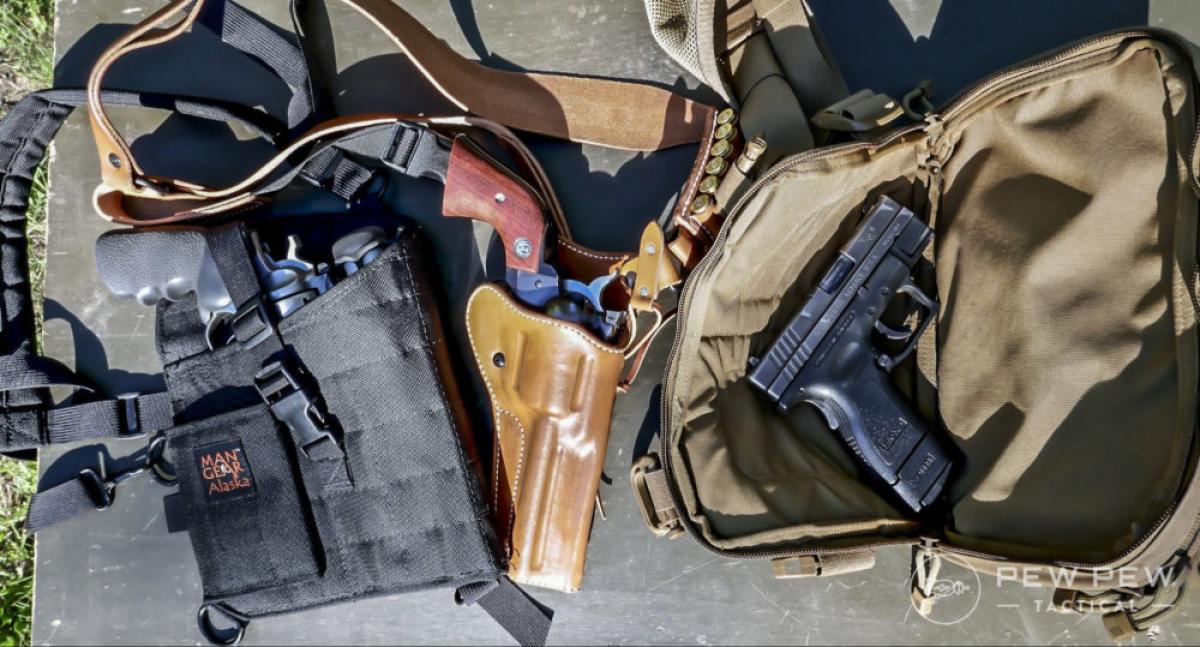 Right Hand Draw Bandoleer Shoulder CHEST Holster RUGER SECURITY SIX 6" barrel 