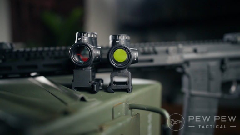 Red/Green Dot Holographic Sight - Multi-Reticle Reflex Sight For Picatinny Rail