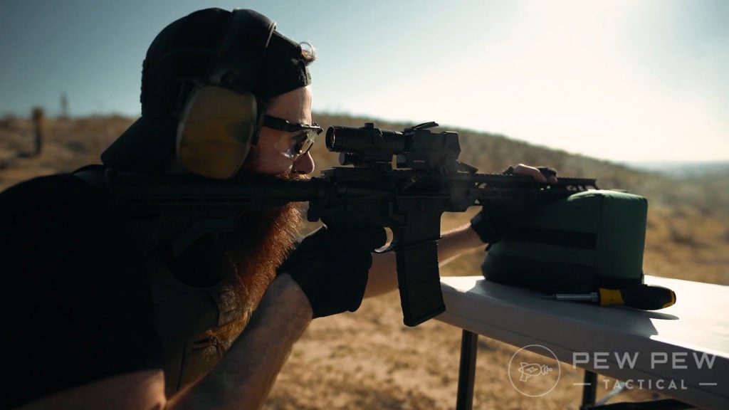 Shooting Group with Sig Sauer Romeo 8