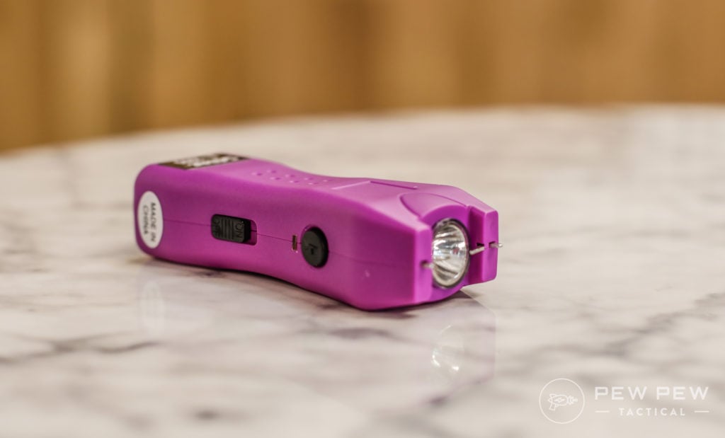 Sabre Dual Stun Gun, Buttons