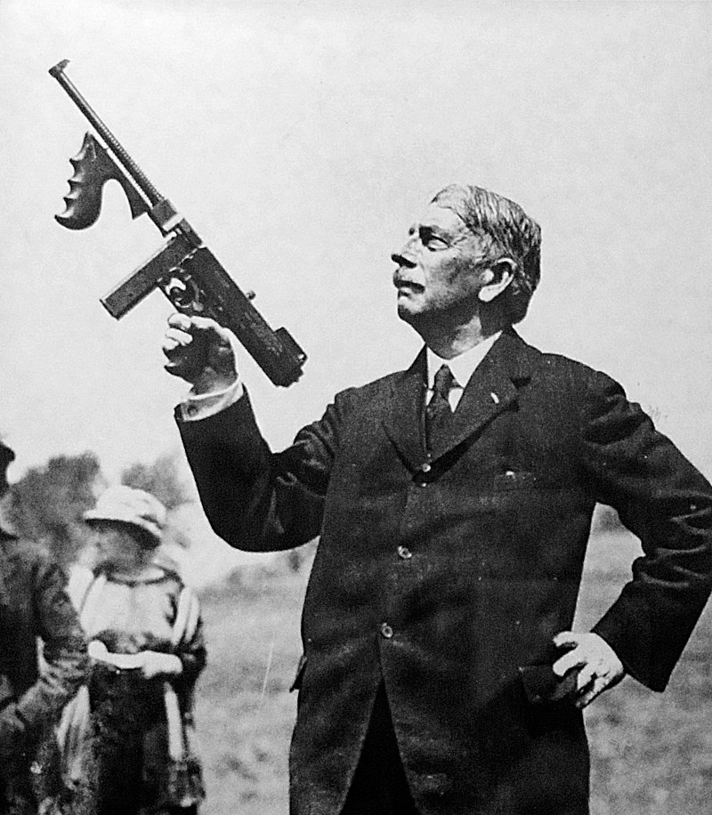 Thompson and his gun