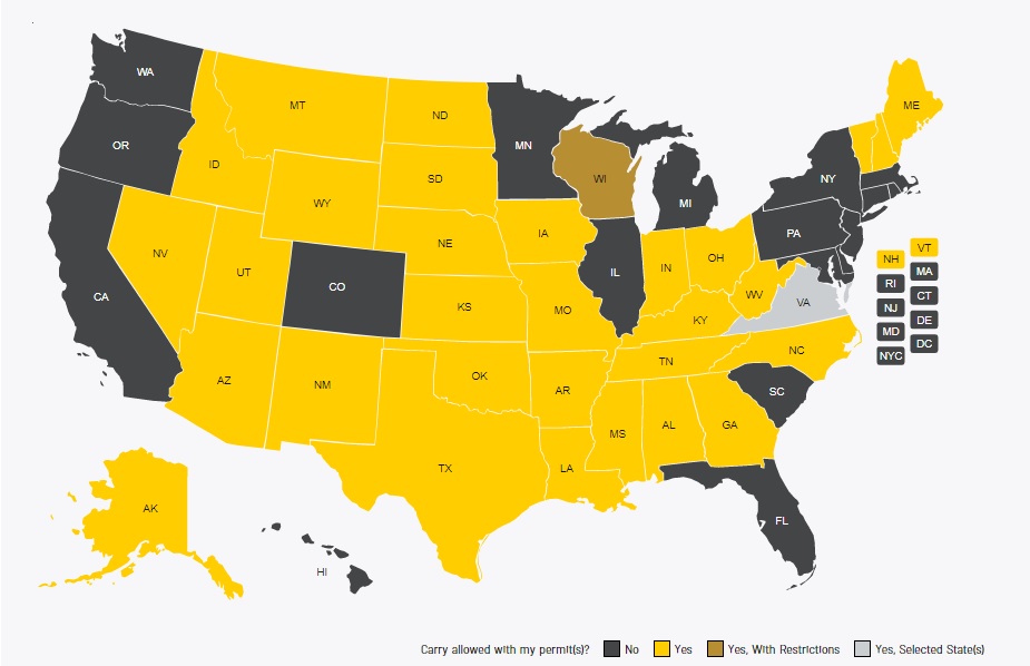 Carry Reciprocity (VA), USCCA