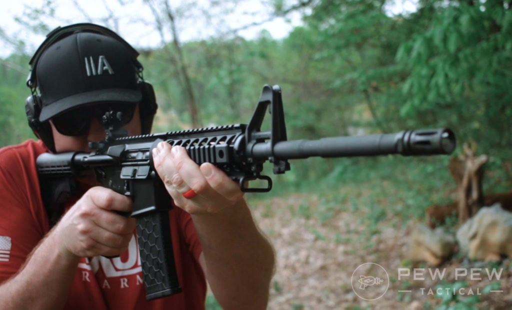 FN 15 on the range