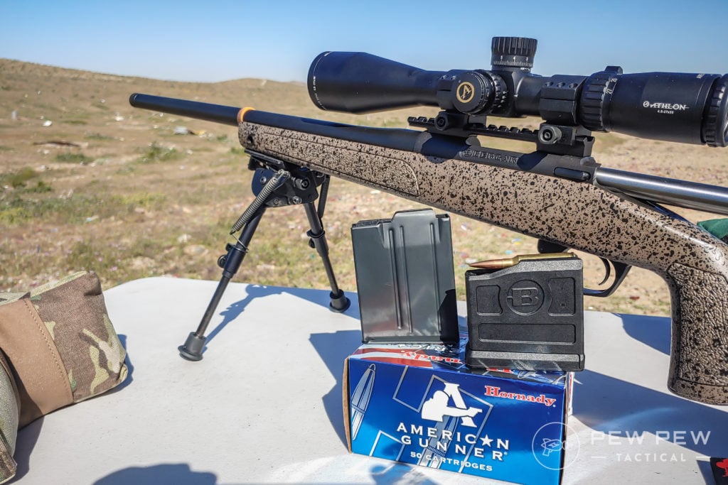 Bergara B-14 HMR magazines and bipod