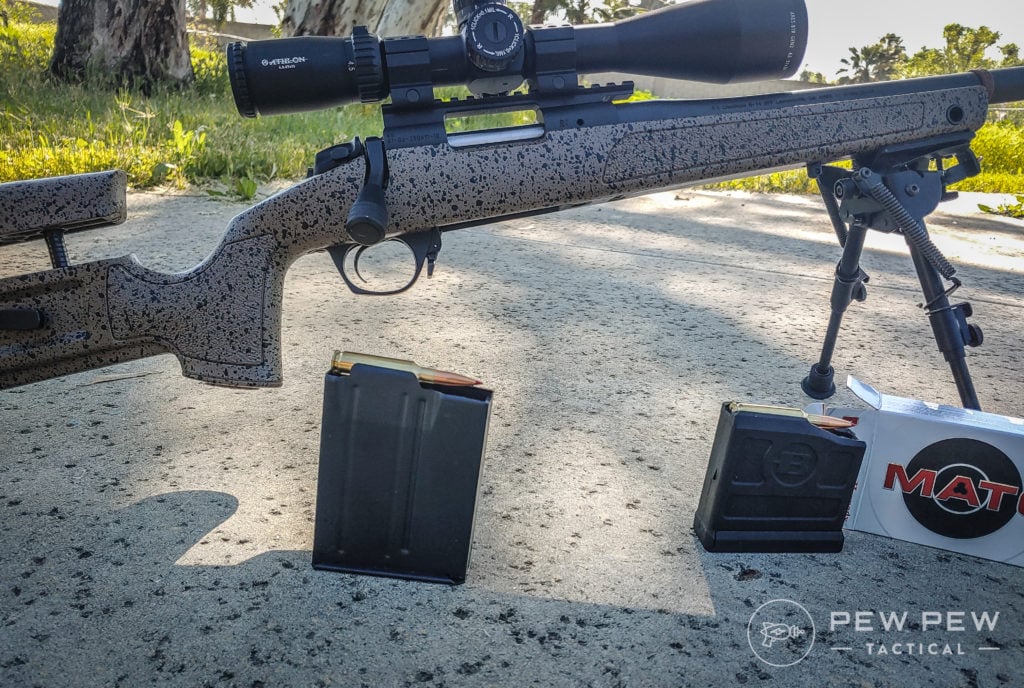 Bergara B-14 HMR side look and mags