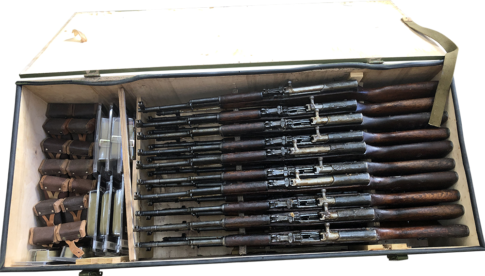 Chinese SKS by the crate