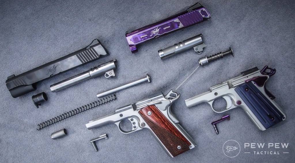 Field-strip 1911s and other semi-autos for a closer look at parts and possible wear.