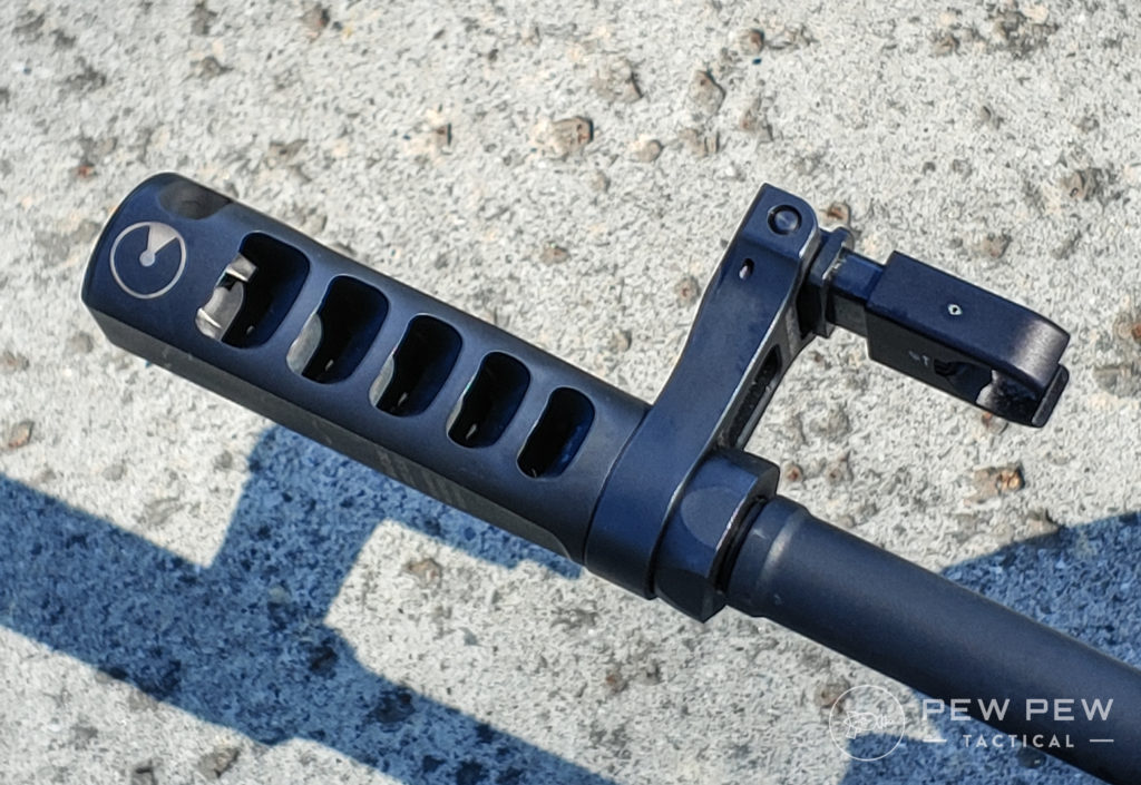 Ultradyne C4 Dynamount Folding Sight with Apollo S Muzzle Brake