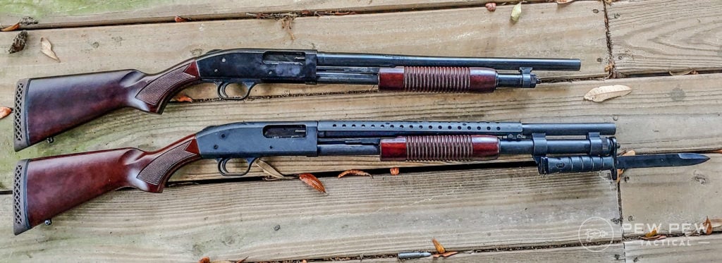 Mossberg Retro Shotguns, 500 and 590