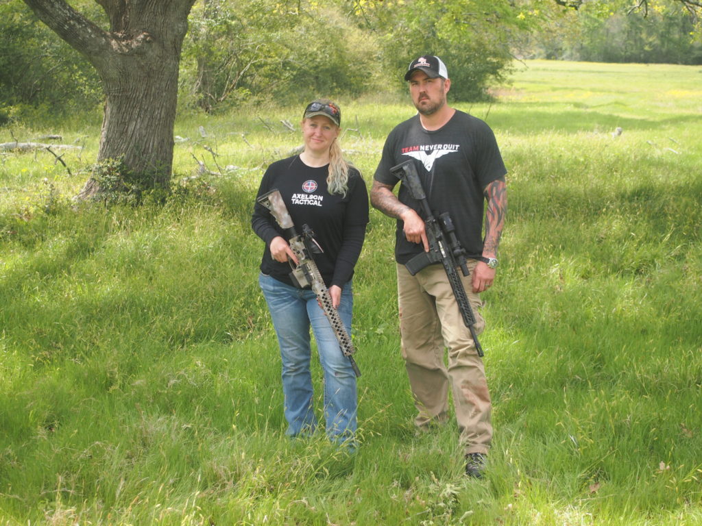 The author and Marcus Luttrell during a hunt. (Photo credit: Jeff Axelson)