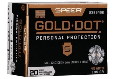 Speer Gold Dot 45 ACP 185gr