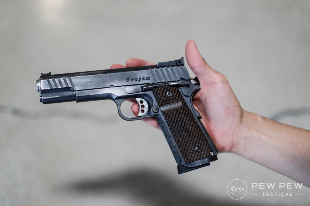 STI Trojan 1911, Safety Down