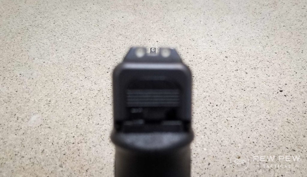 Glock Night Sights View