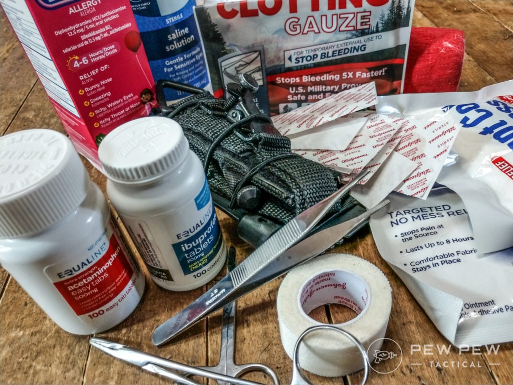 Having a good IFAK or first aid kit in your car is a wise plan but you also need to carry a tourniquet on your body. If you have an EDC you can also have an EDC TQ.