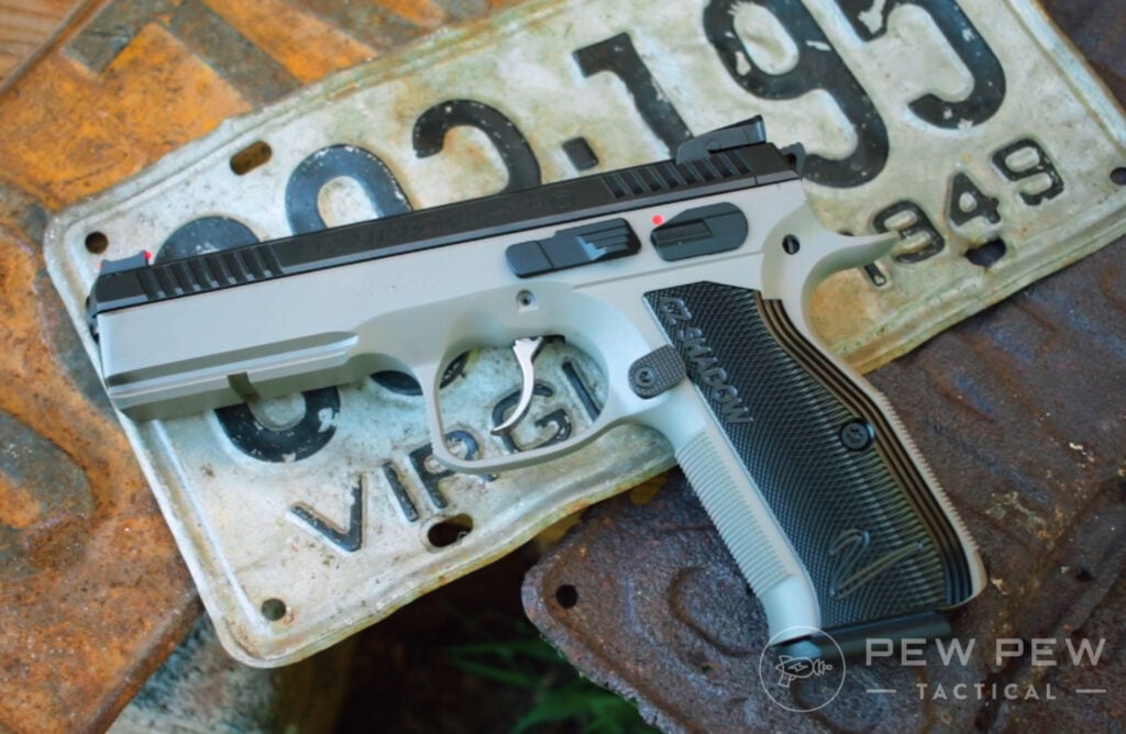 CZ Shadow 2 plate