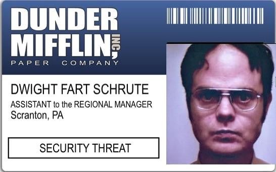 Security threat Dwight
