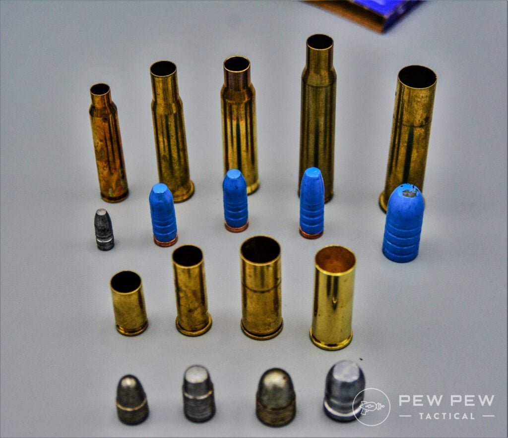 Bullets and cases