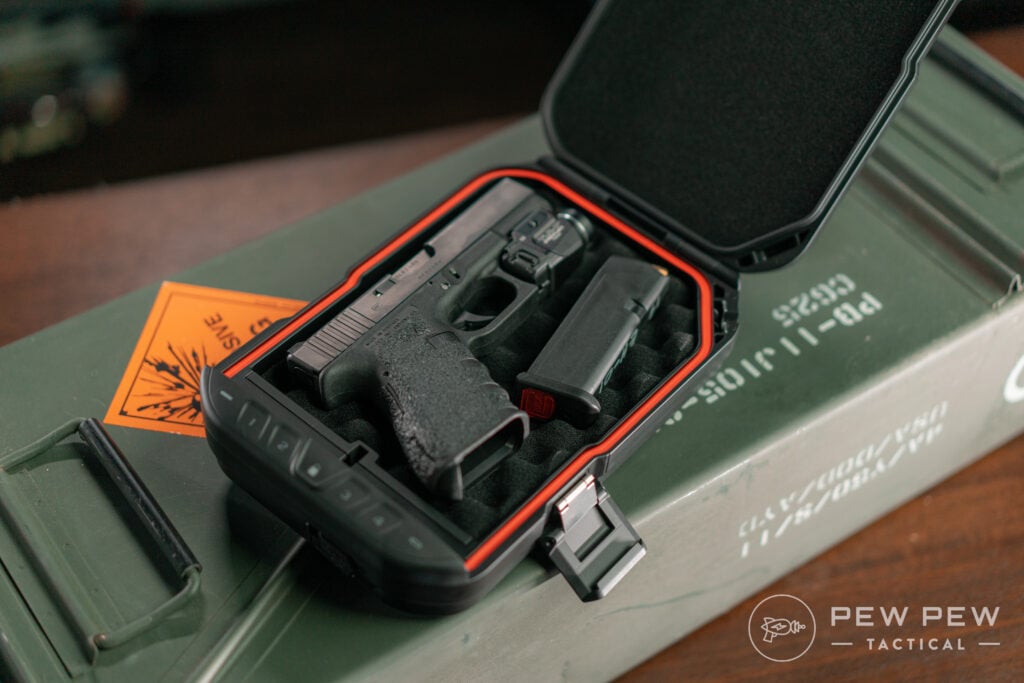 6 Best Bedside Handgun Safes for Quick Access [Hands-On] - Pew Pew Tactical