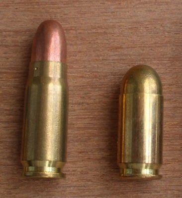 9x19mm and 9x18 Makarov