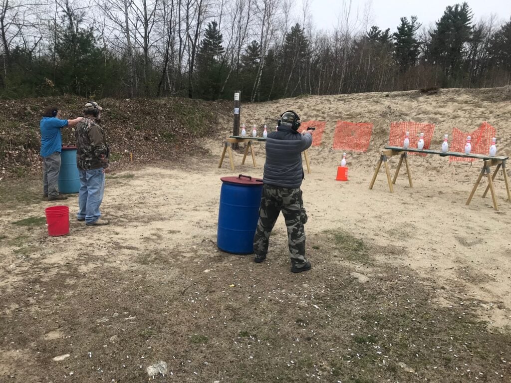 Bowling Pin Shooting