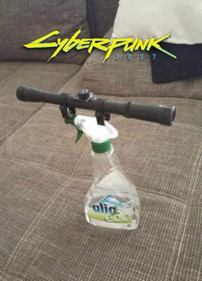 Cyberpunk Squirt bottle