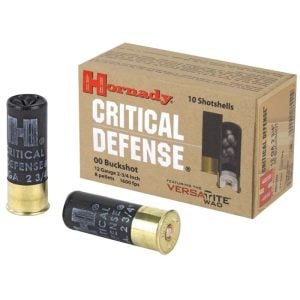 Hornady Critical Defense 12 GA 00 Buck