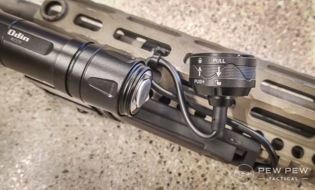 Olight Odin Rifle Mounted