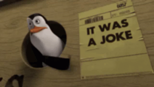 Madigascar Penguin Joke
