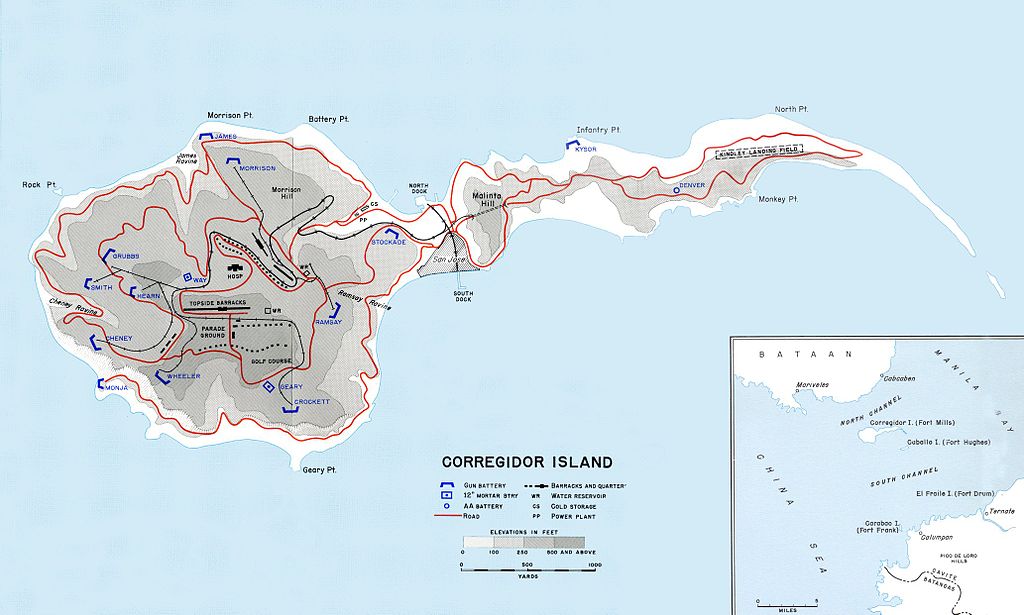 Map_of_Corregidor_1941